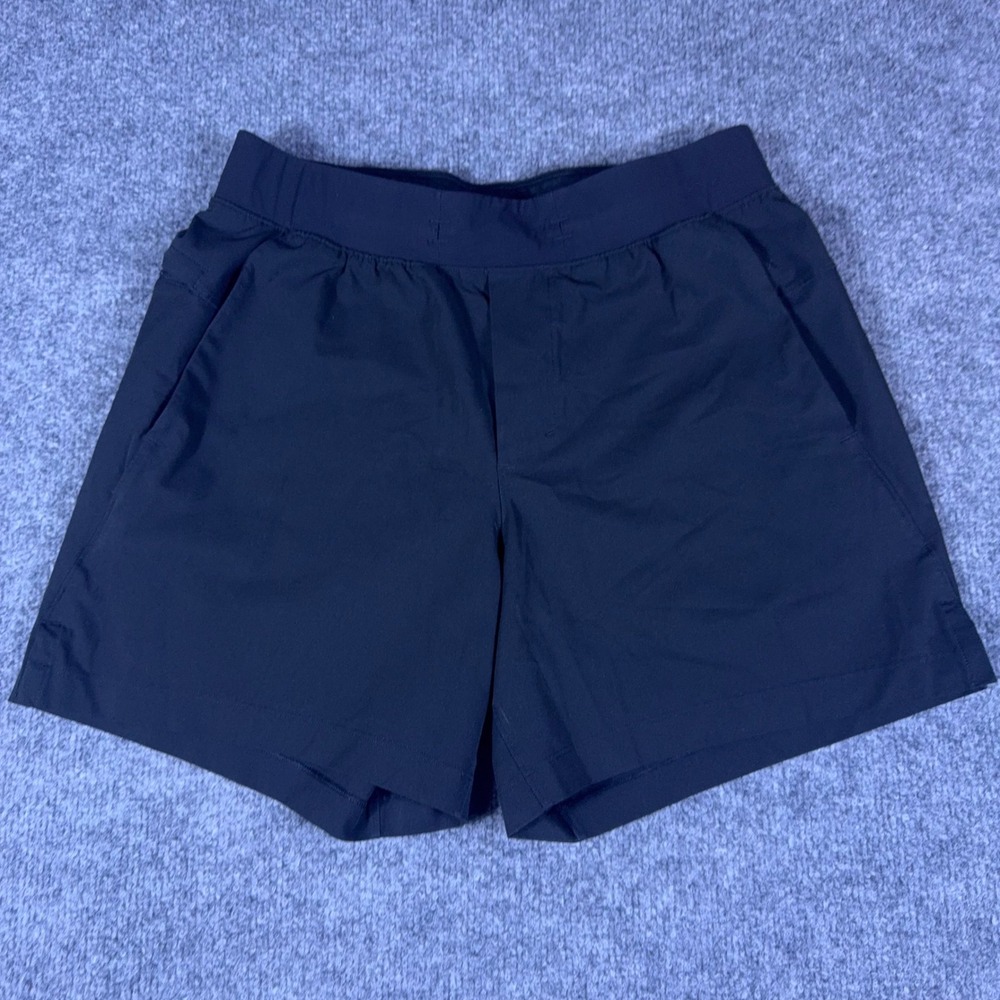 Lululemon Mens Black Athletic Running Training Shorts 5 Inch Inseam Size Small